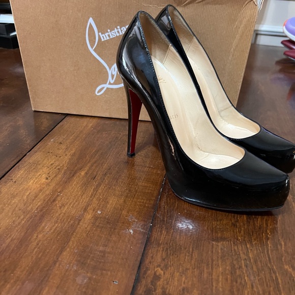 Authentic Christian Louboutin Patent Pumps - Picture 3 of 5